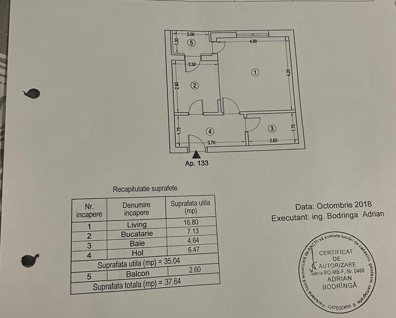 Militari, garsoniera 21 Residence Lujerului.